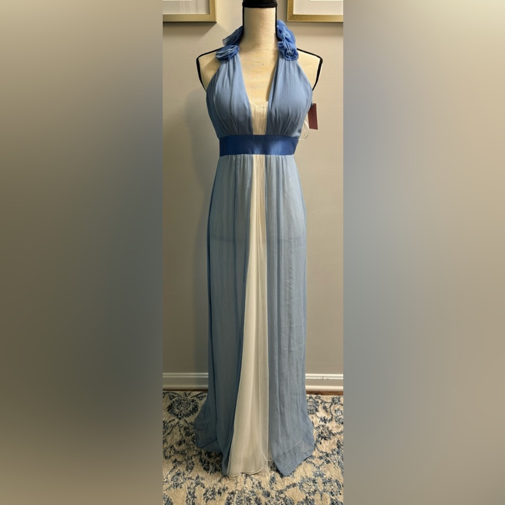 Phoebe Couture halter neck dress size 4 NWT